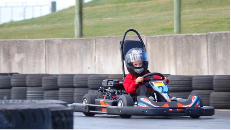Boost your adrenaline and race your mates at exhilarating speeds behind the wheel of a powerful kart at Formula Challenge!